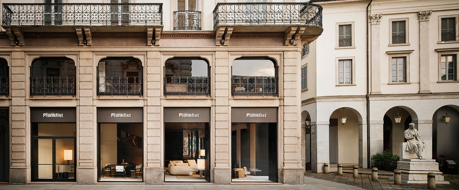 Plankfist storefront environment